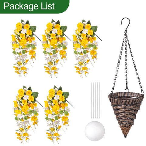 Hyeflora outdoor hanging planter on balcony boosting curb appeal