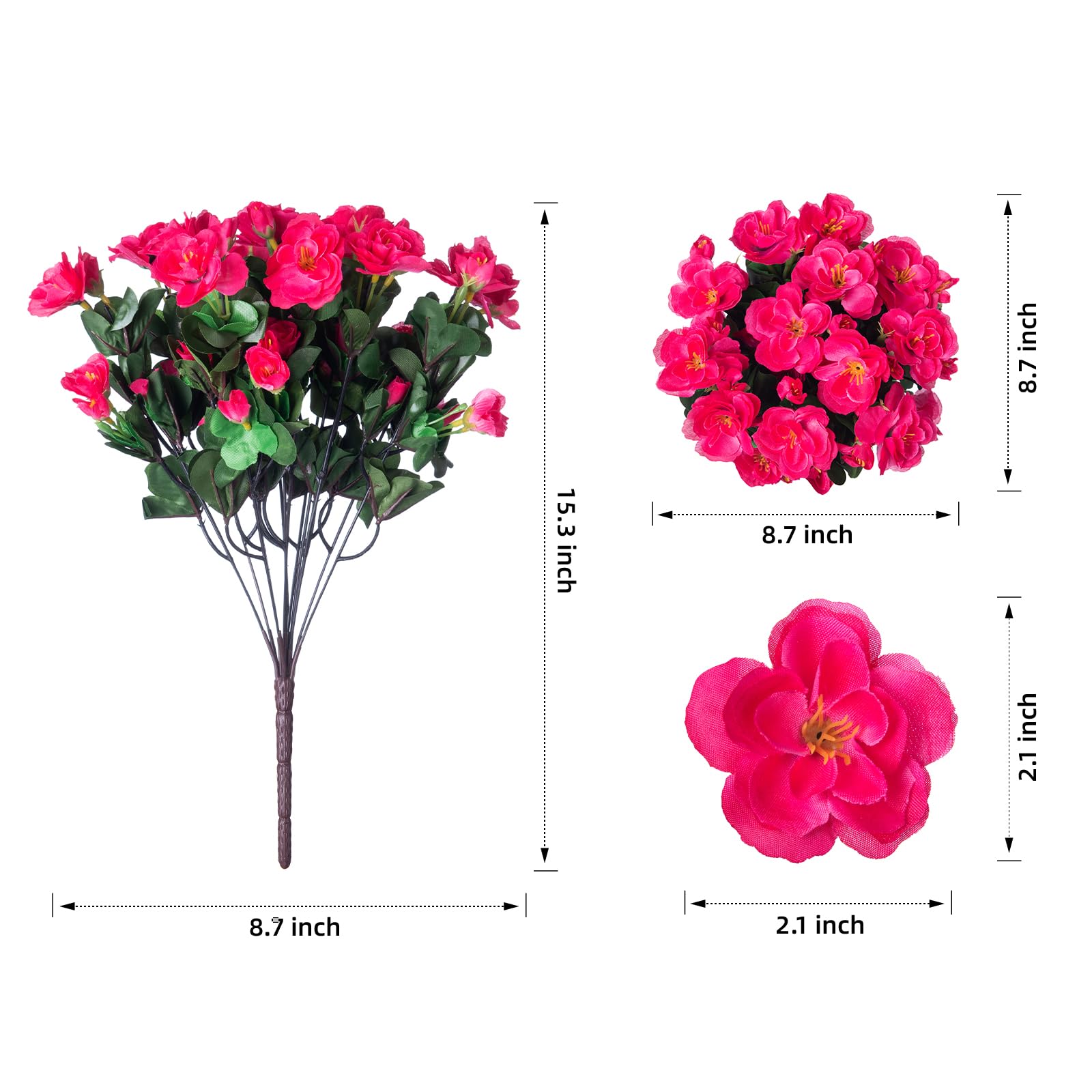 HyeFlora camellia outdoor patio decor, all-season beauty for balcony to yard.