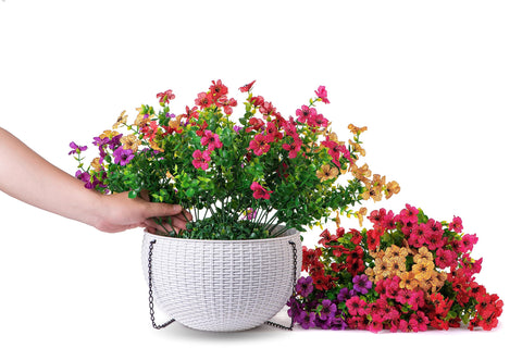 HyeFlora greenery details and blossoms add natural texture.