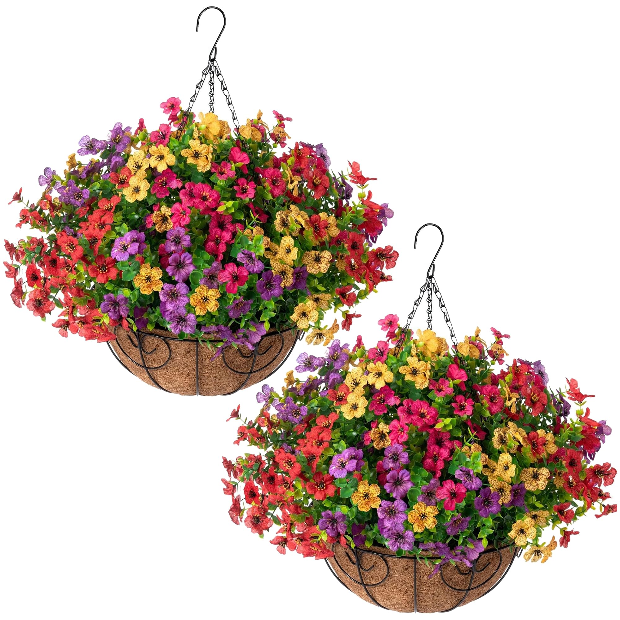 HyeFlora daisy stems closeup adds year-round color to outdoor spaces.