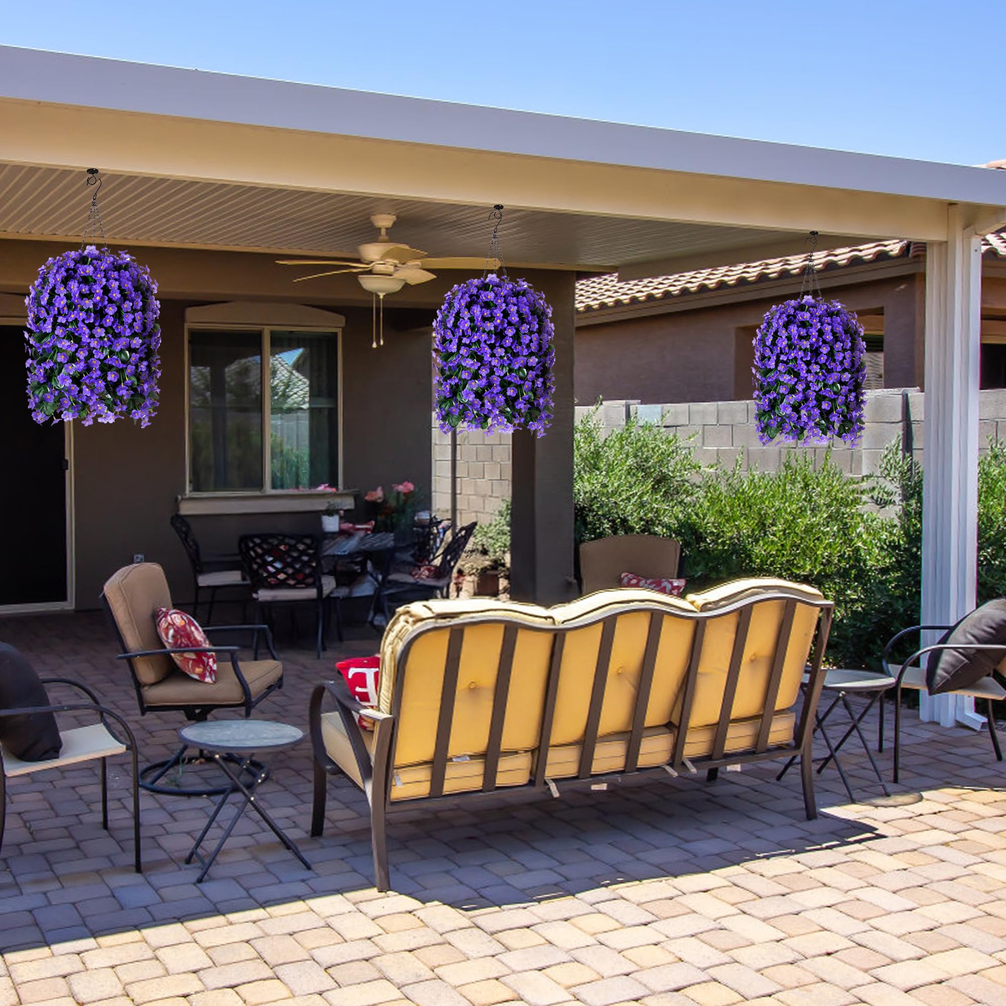 HyeFlora easy 5-minute assembly to transform porch or balcony.