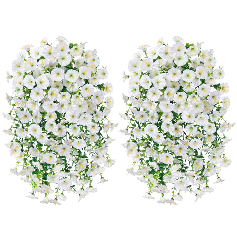 HyeFlora 2-branch arrangement adds symmetry to porches, walls, and entryways.