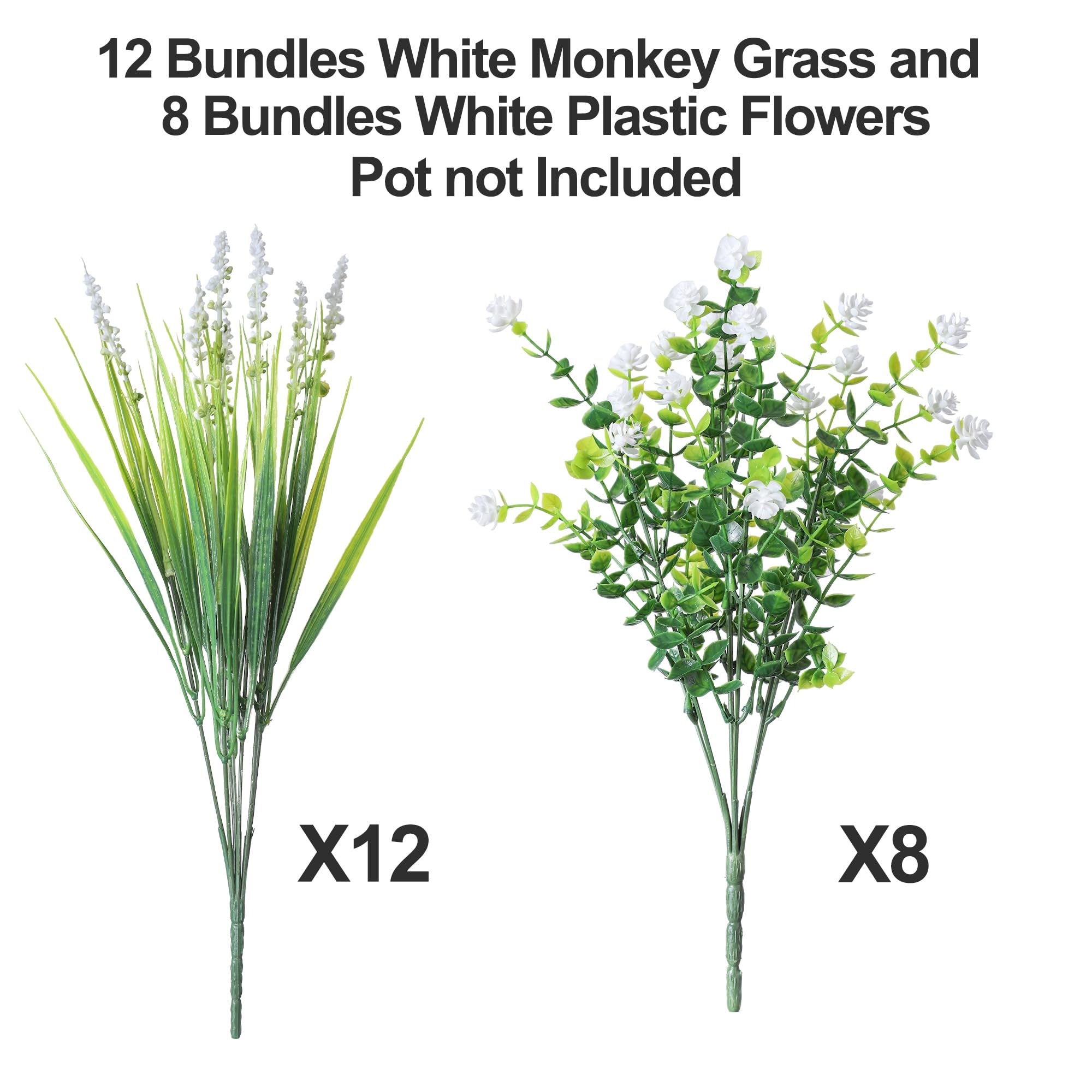 HyeFlora faux greenery for window boxes and patios