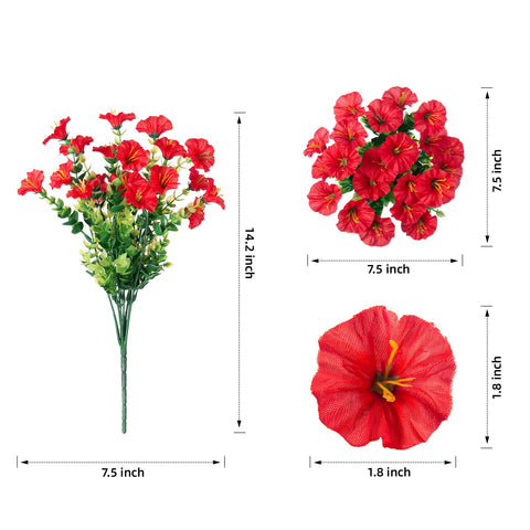 HyeFlora morning glory bundles add vibrant curb appeal to porches and balconies.