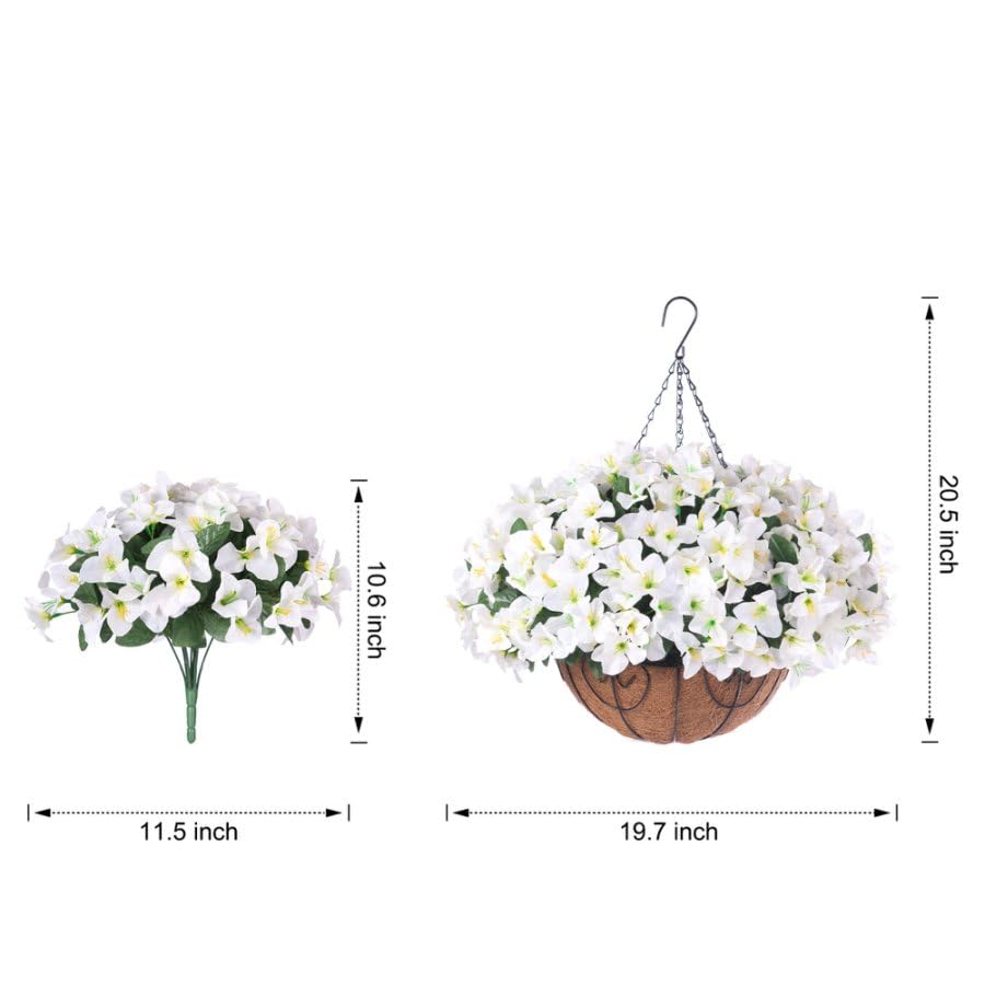 HyeFlora full assembly with dimensions suitable for patios.