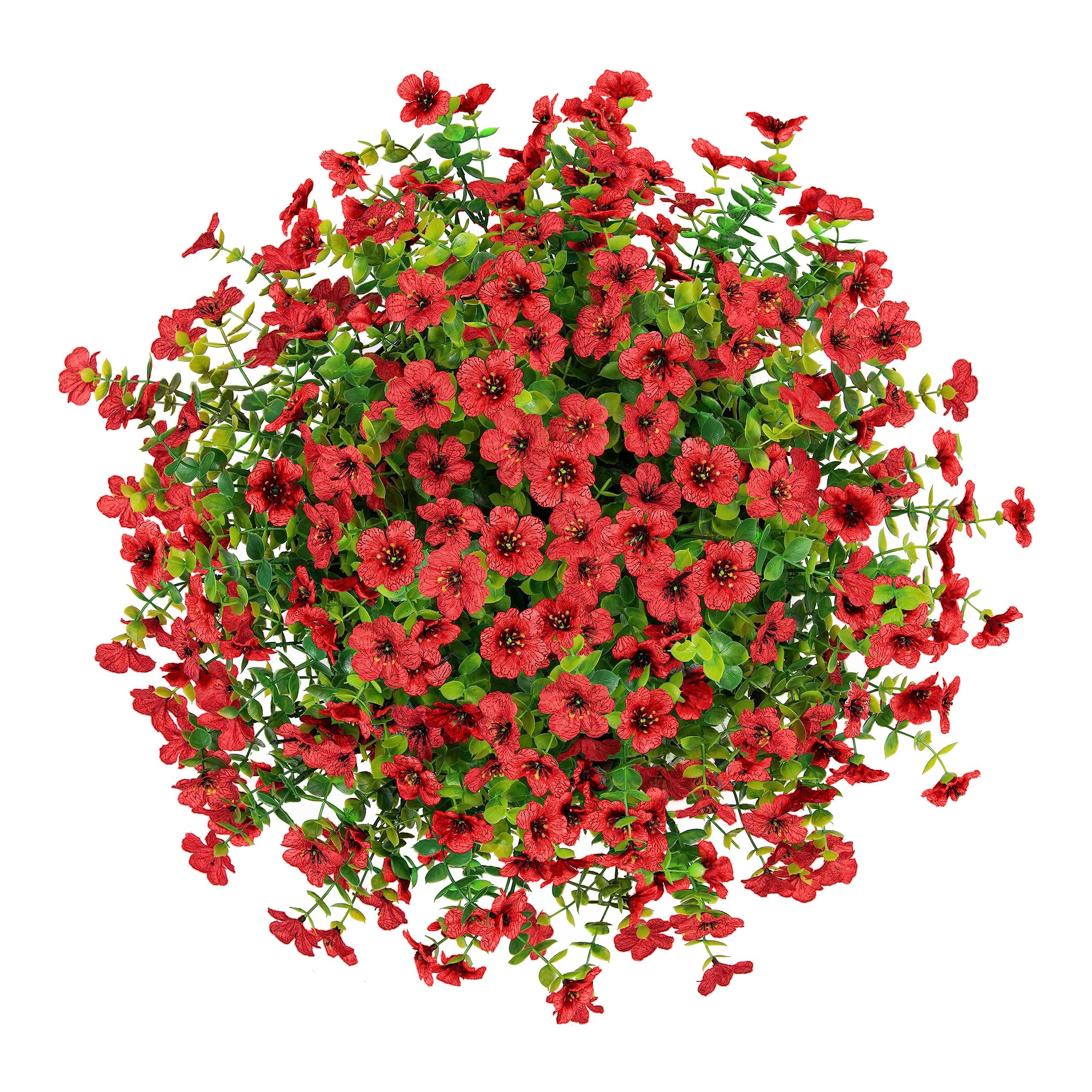 HyeFlora full hanging flower decor for garden or balcony