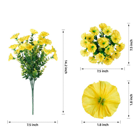 HyeFlora garden planter setup with realistic artificial blooms