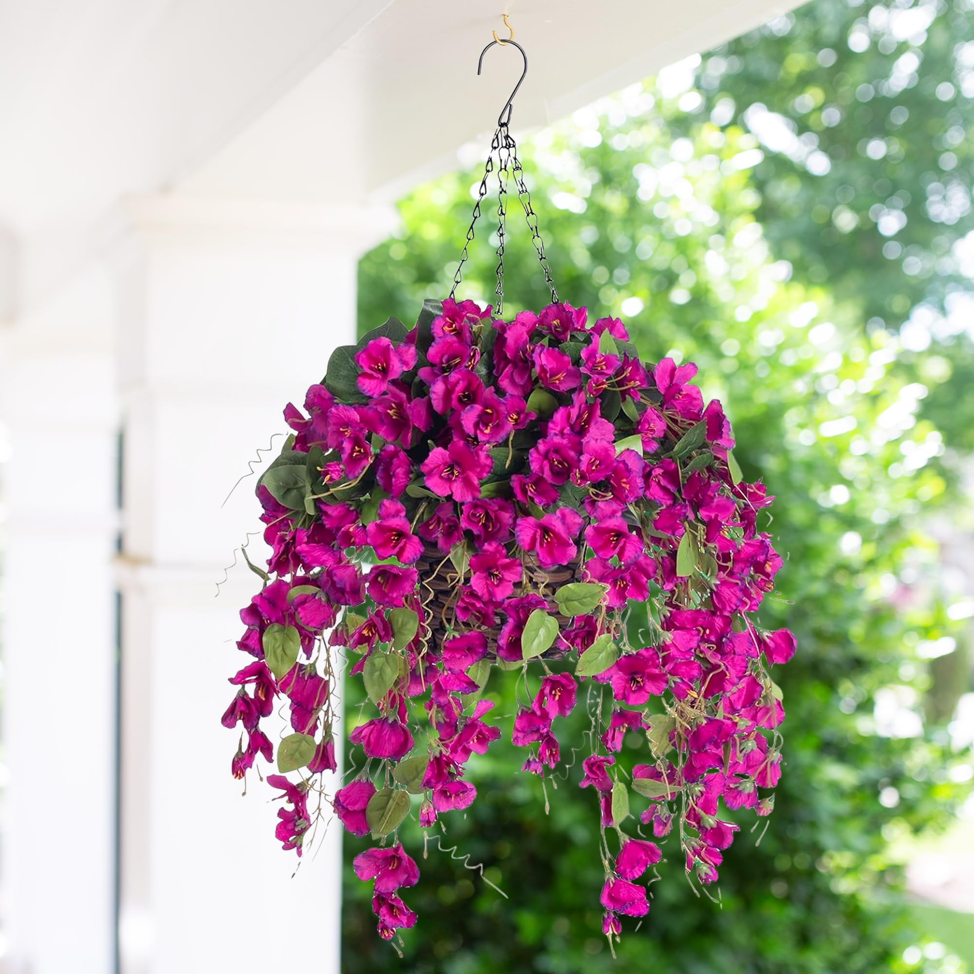 HyeFlora hibiscus flower branches and green leaves adding year-round color.