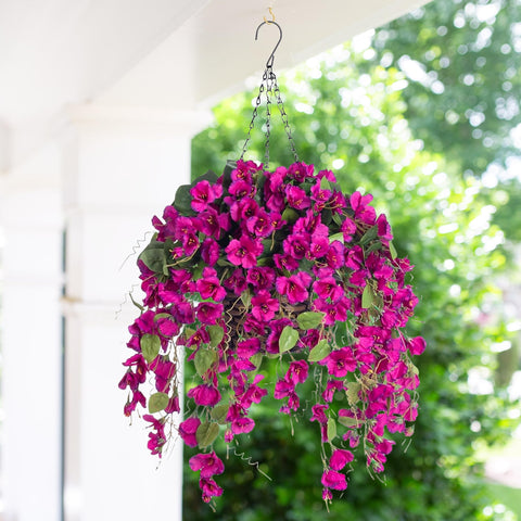 HyeFlora hibiscus flower branches and green leaves adding year-round color.