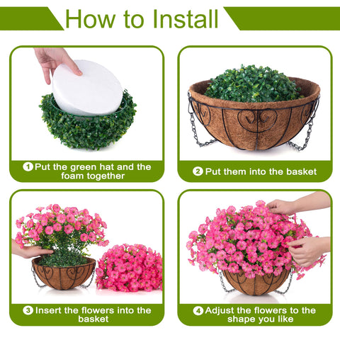 HyeFlora low-maintenance outdoor flowers require no watering or sunlight