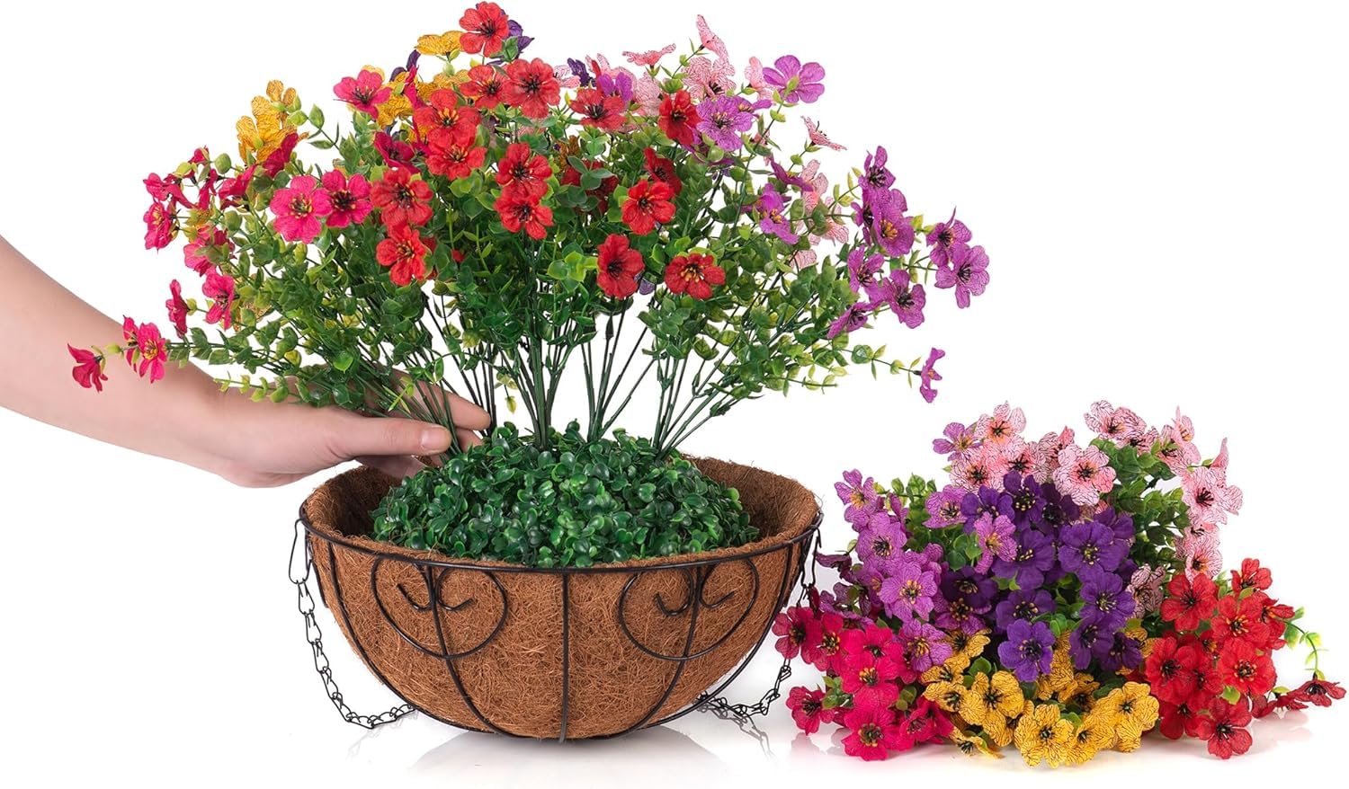 HyeFlora durable metal hanging chains for outdoor use