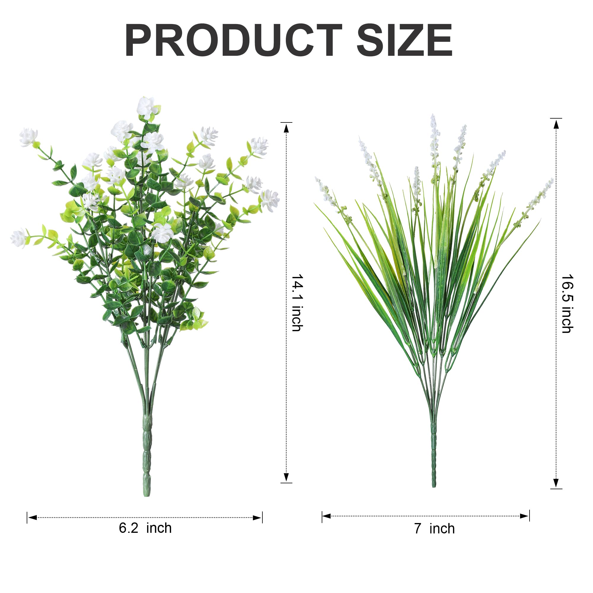 HyeFlora monkey grass bundle for outdoor porch styling