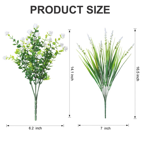 HyeFlora monkey grass bundle for outdoor porch styling