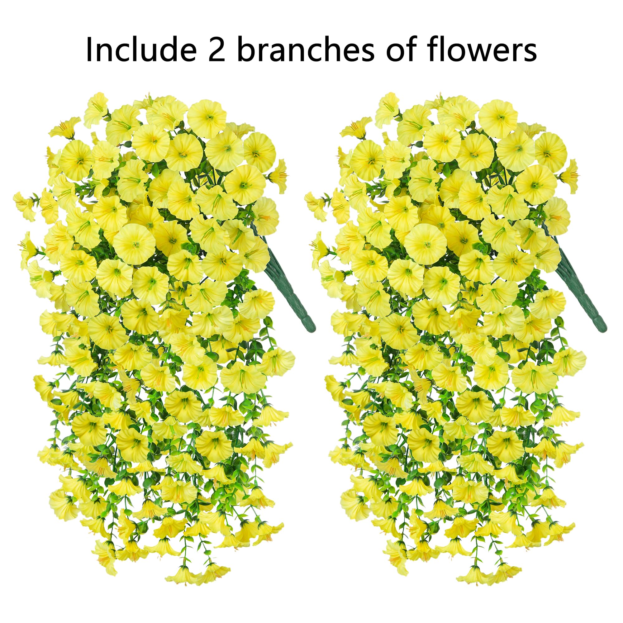 HyeFlora silk flowers with durable stems for all-season use