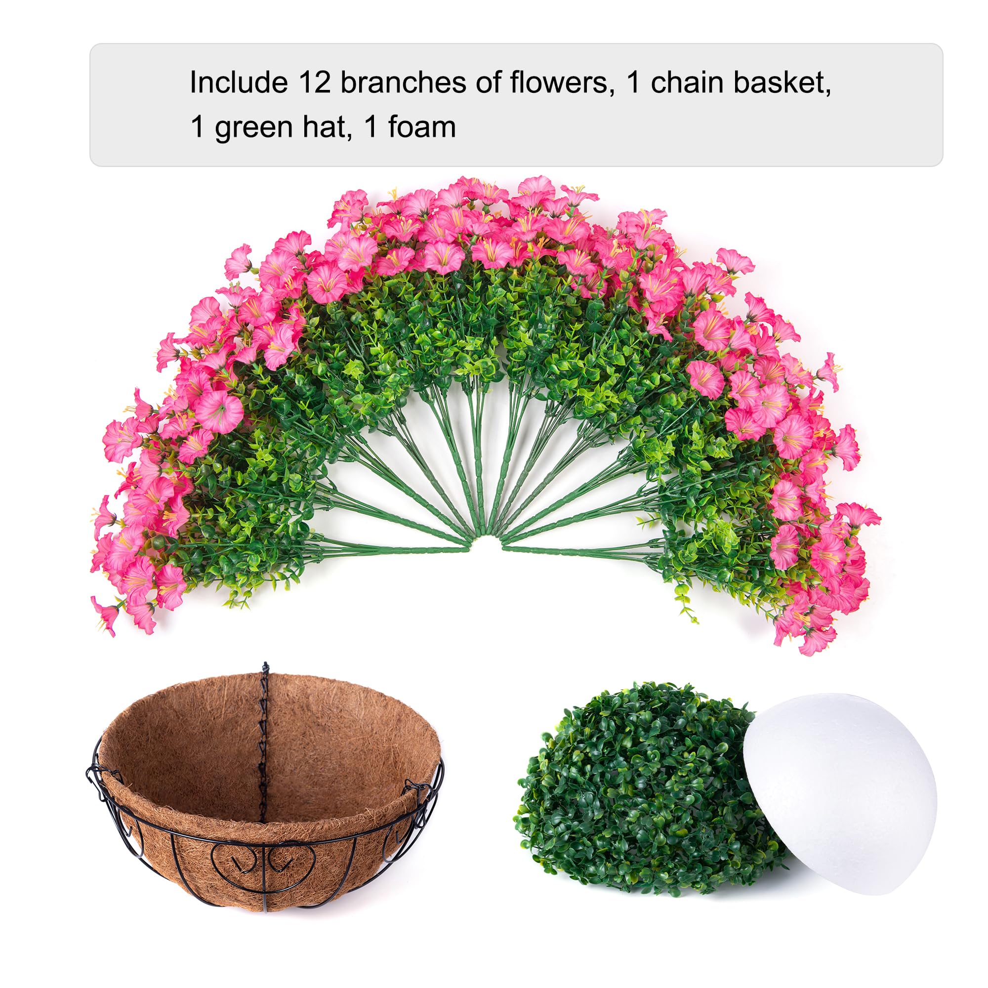 HyeFlora outdoor porch decor with hanging basket an inviting outdoor accent