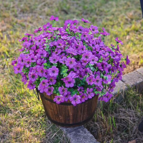 HyeFlora outdoor-friendly artificial plants resist fading in sunlight