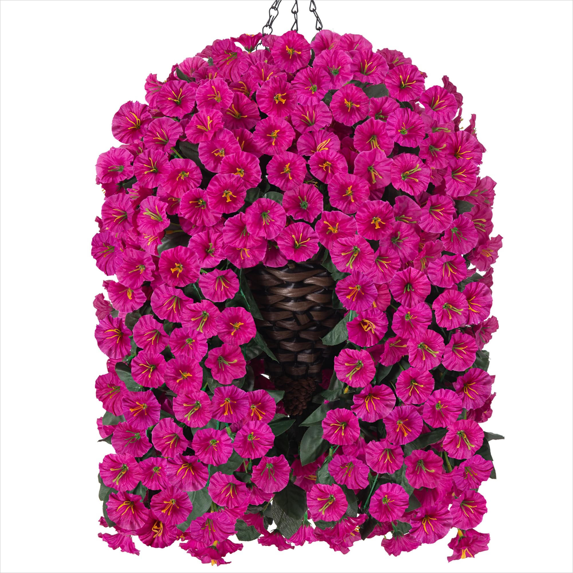 HyeFlora outdoor-indoor hanging basket ideal for porch or balcony.