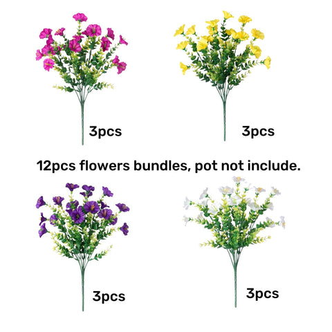 HyeFlora 12-bundle outdoor set for colorful landscape