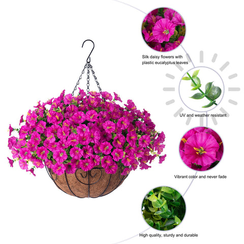HyeFlora outdoor décor for porch or balcony enhances curb appeal.