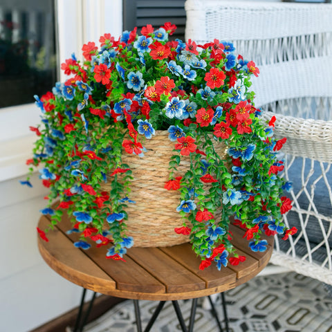 HyeFlora porch and balcony decor flowers create inviting entrances.
