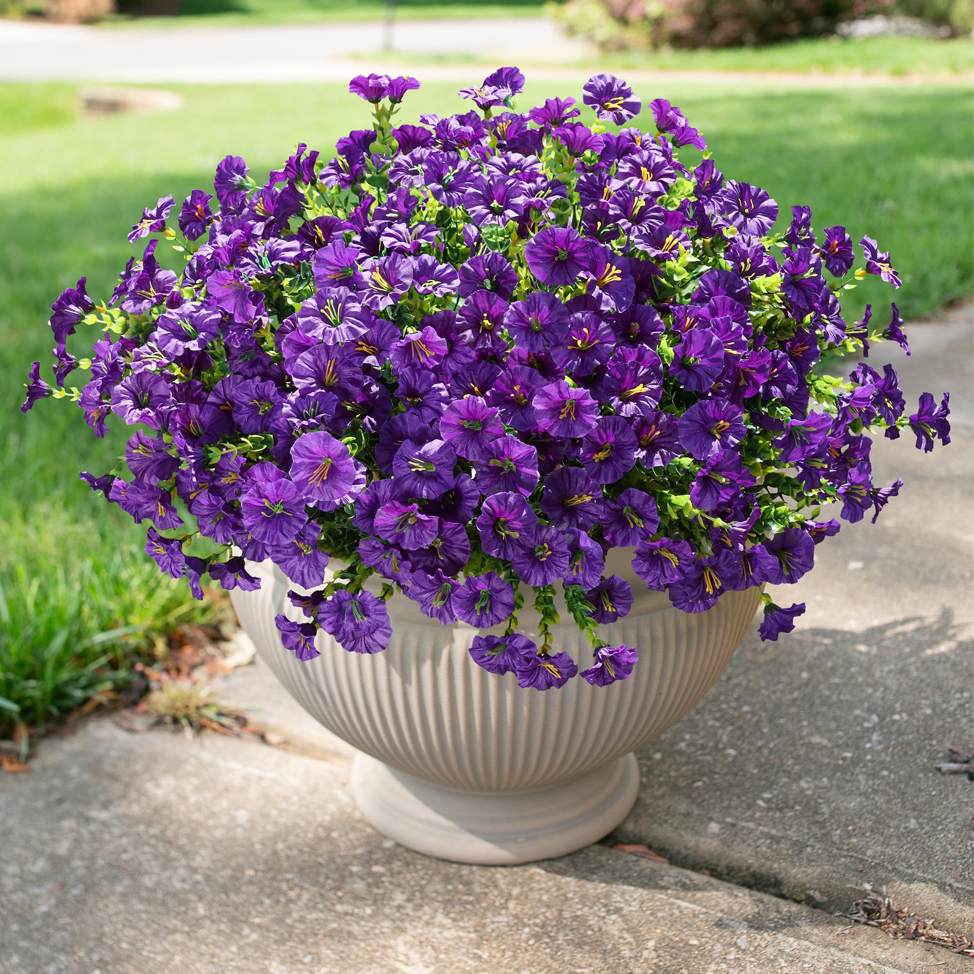 HyeFlora realistic branches provide natural filler for outdoor pots