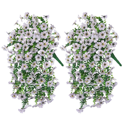 HyeFlora realistic silk blooms resist fading for year-round appeal.