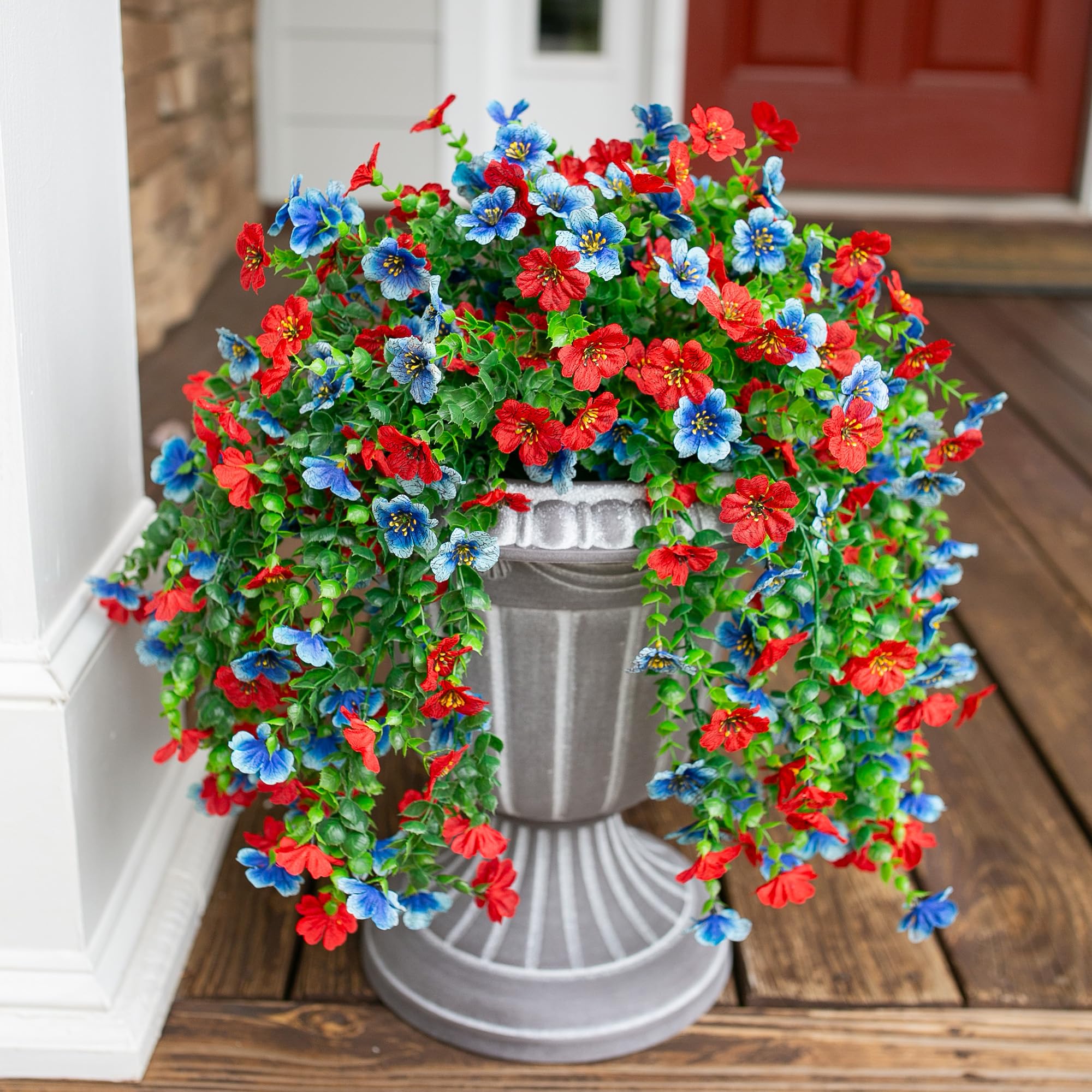 HyeFlora spring-summer decor flowers elevate garden gates and entryways.