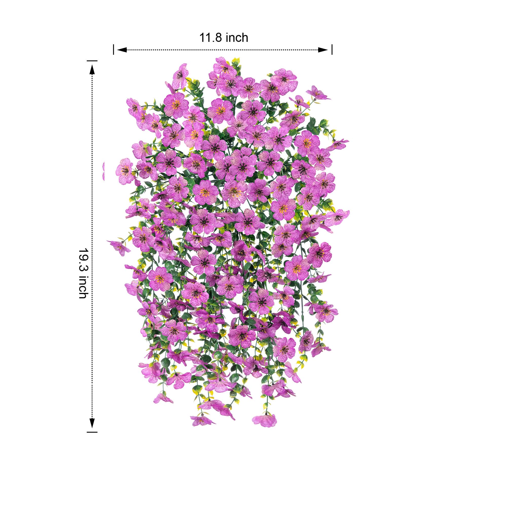 HyeFlora UV-resistant artificial flowers provide durable fade-free outdoor beauty
