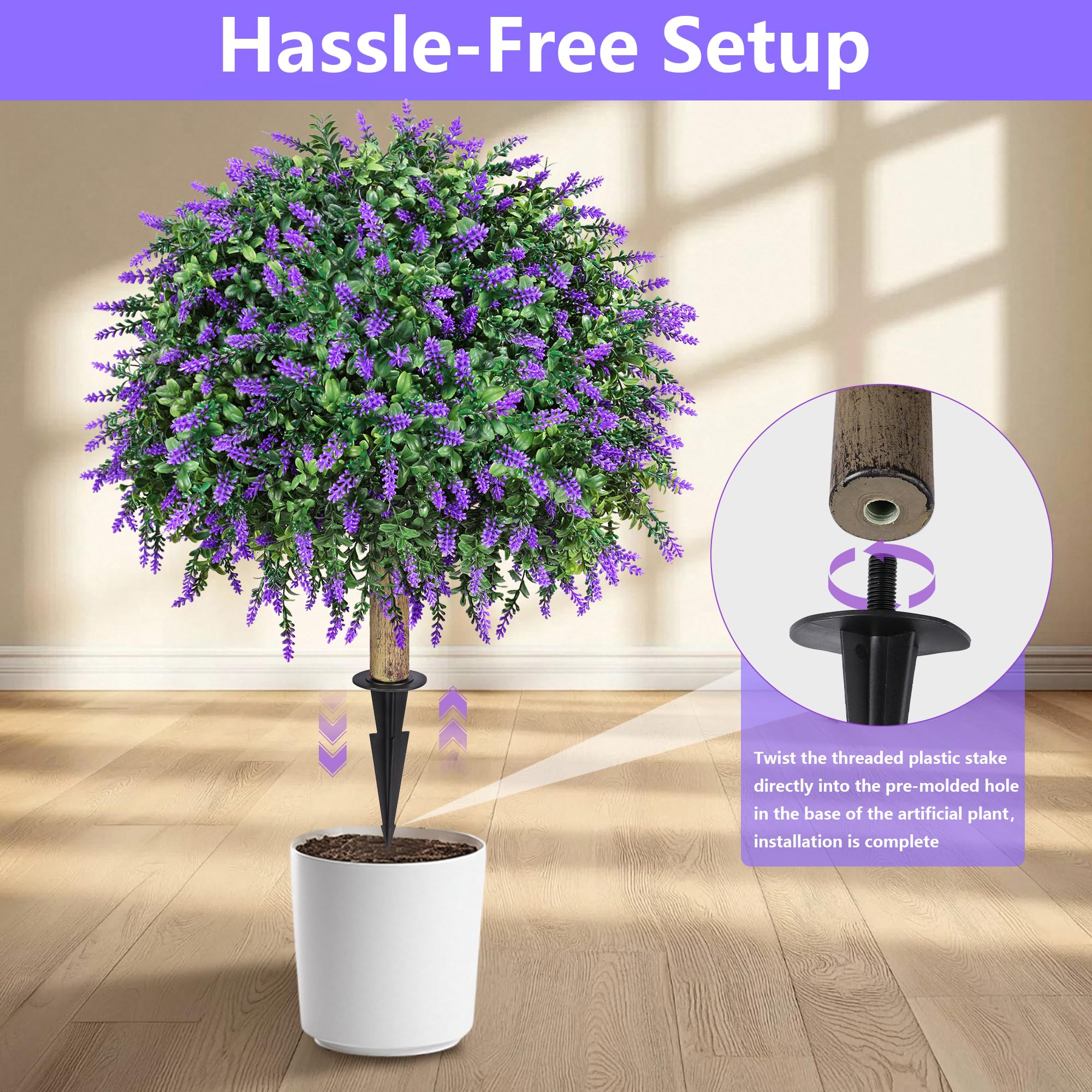 UV resistant outdoor shrub by HyeFlora for durable display