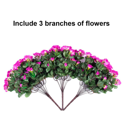 HyeFlora UV-resistant camellia bundle for enduring weather-ready decoration