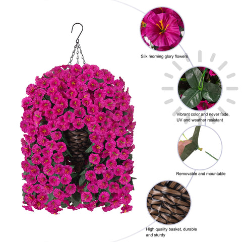 HyeFlora UV-resistant silk flowers suit outdoor use while keeping color vibrant.