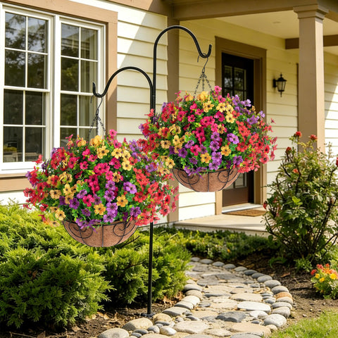HyeFlora UV-resistant silk flowers designed for durable outdoor use.