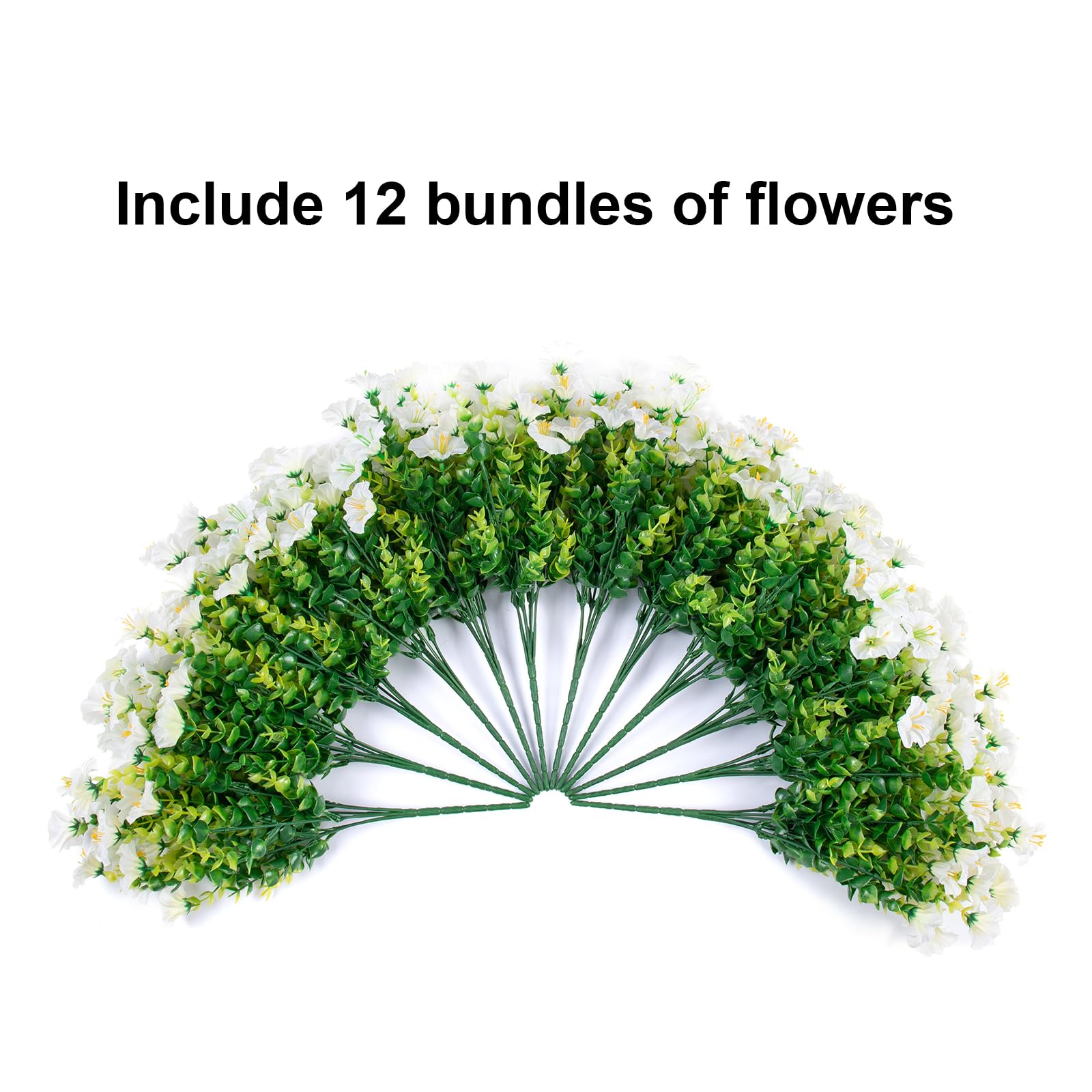 HyeFlora waterproof outdoor blooms for all weather use