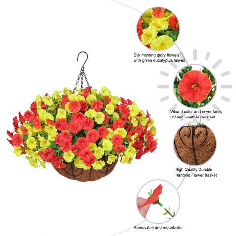 HyeFlora low-maintenance hanging plants – no watering needed.