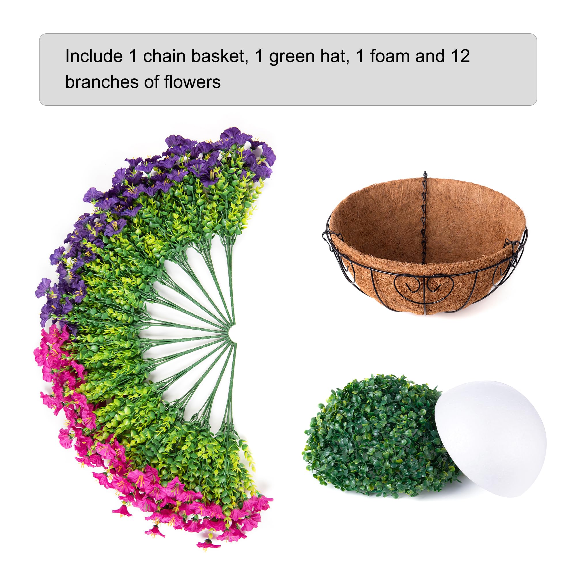 HyeFlora weather-resistant outdoor flowers endure sun and breeze