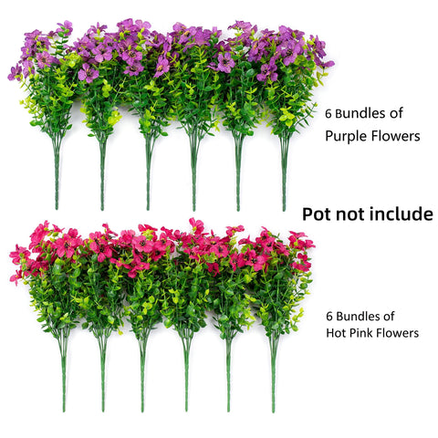 HyeFlora weatherproof artificial plants designed for outdoor use