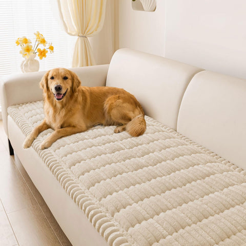 hyha couch cover for dogs apricot on full sofa protects furniture and keeps pets comfortable