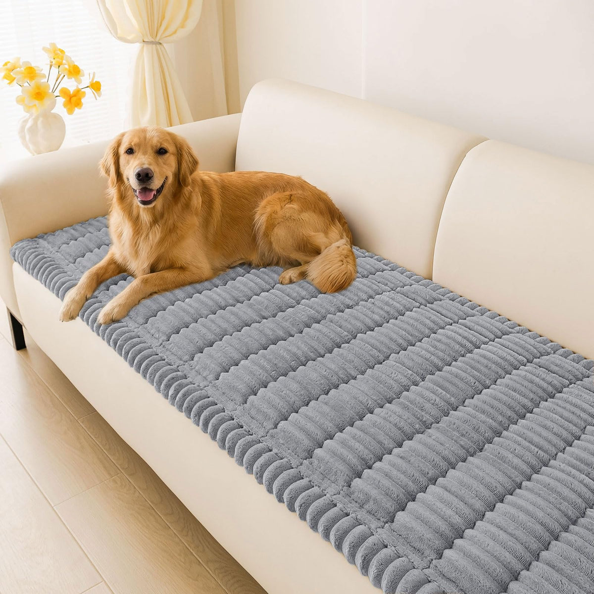 hyha couch cover for dogs washable protects furniture from messes