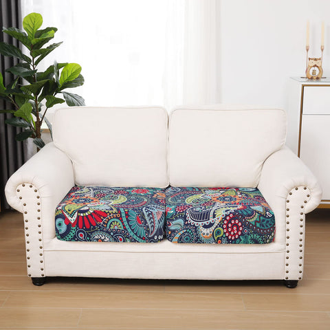 hyha couch cover with elastic straps keeps cushions in place
