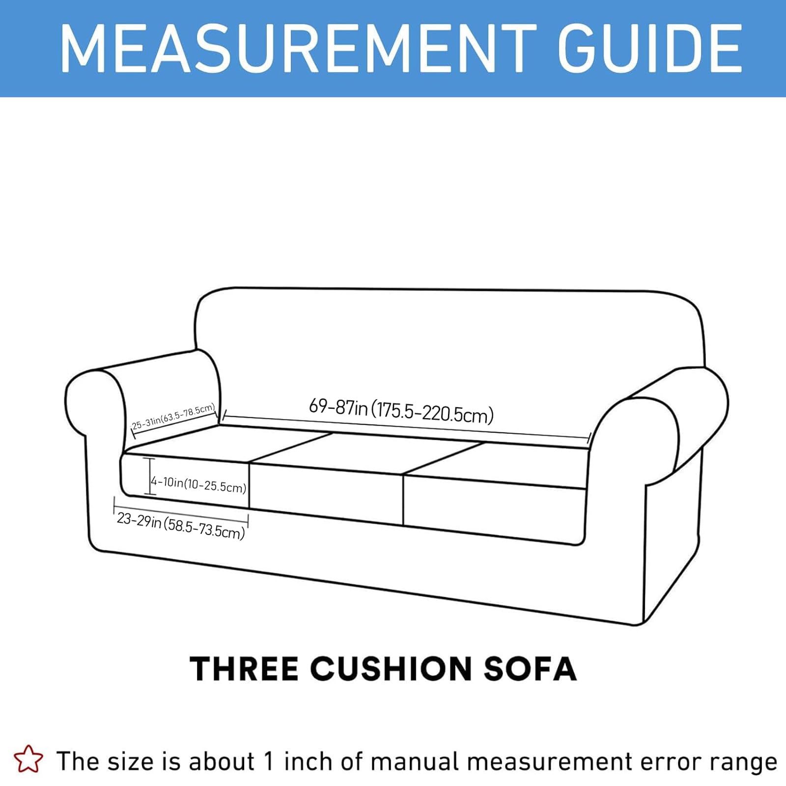Hyha easy-clean cushion cover machine washable on cold