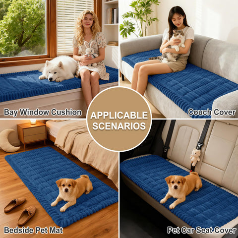 hyha non-slip bottom with silicone particles prevents shifting on couches and floors