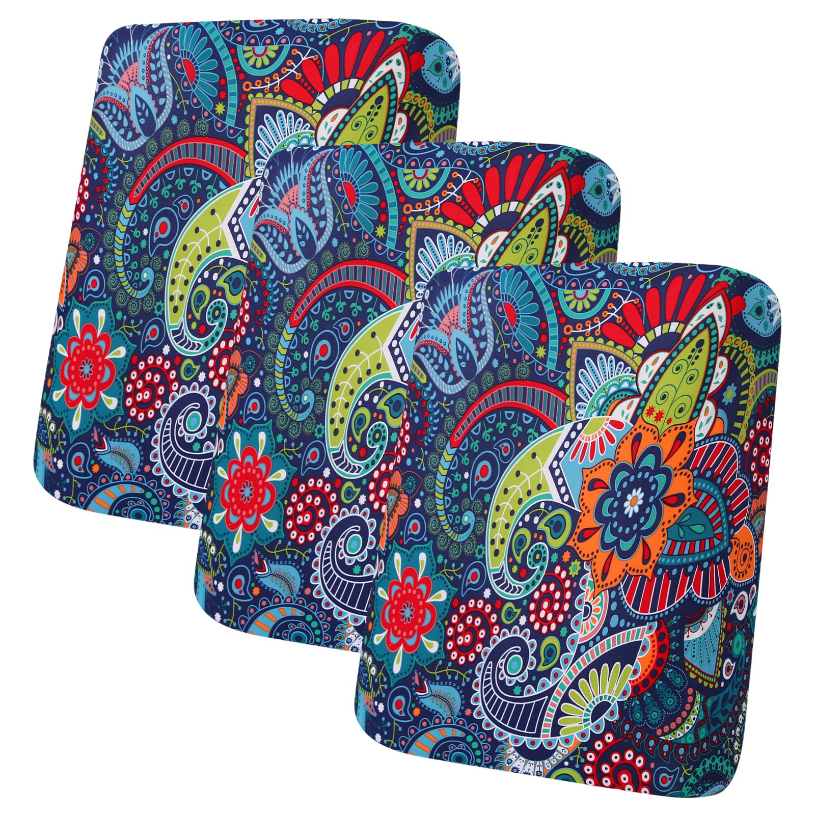 Hyha printed cushion covers with paisley floral pattern brighten the living room
