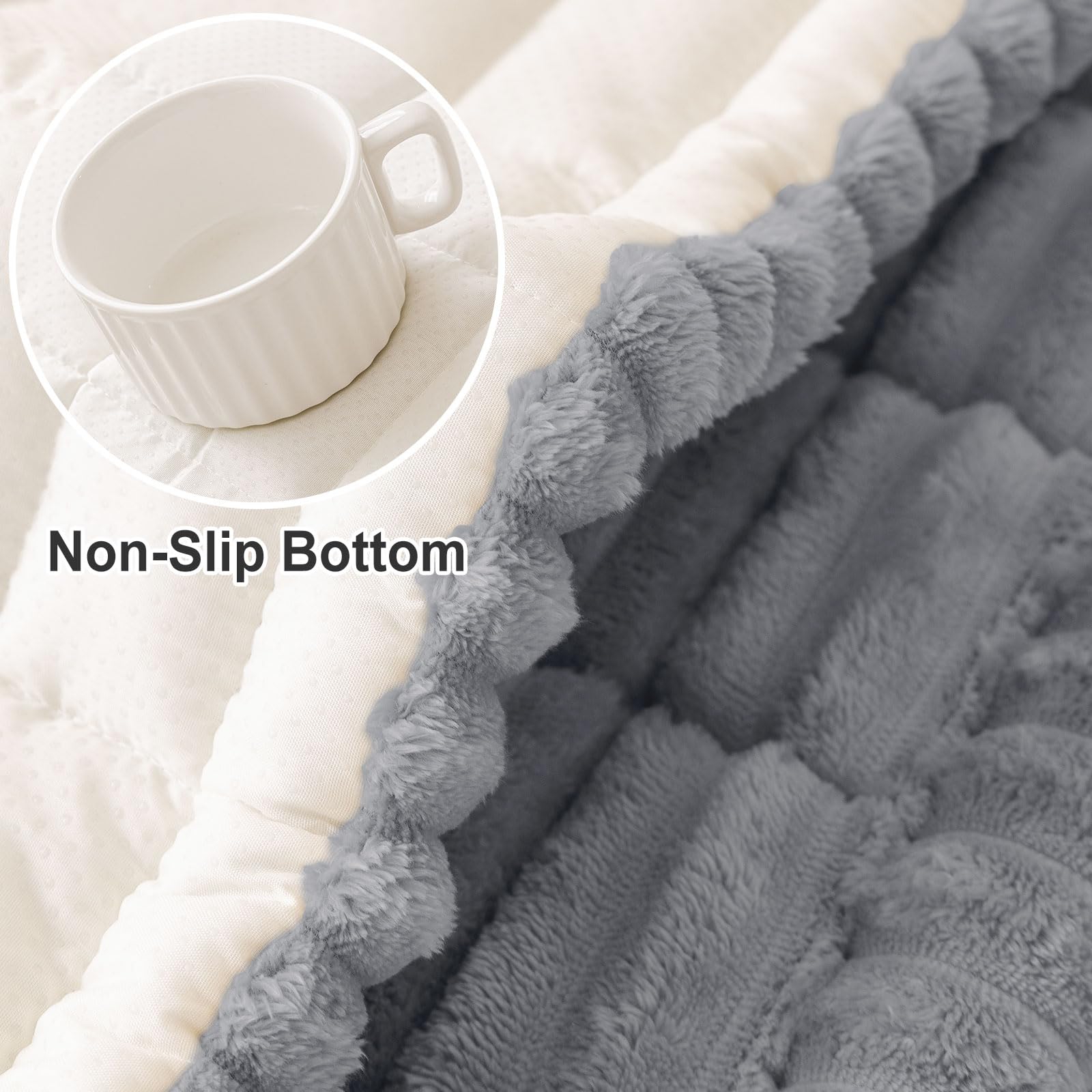 Hyha three-cushion fit on sofa demonstrates full coverage