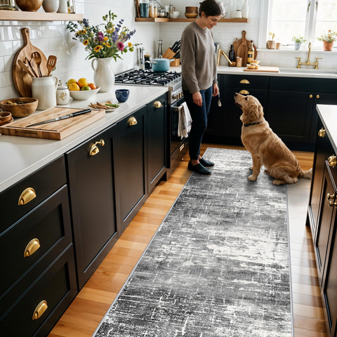 HY HAO YUN LAI rug texture close-up highlights durable fibers and easy-clean design.