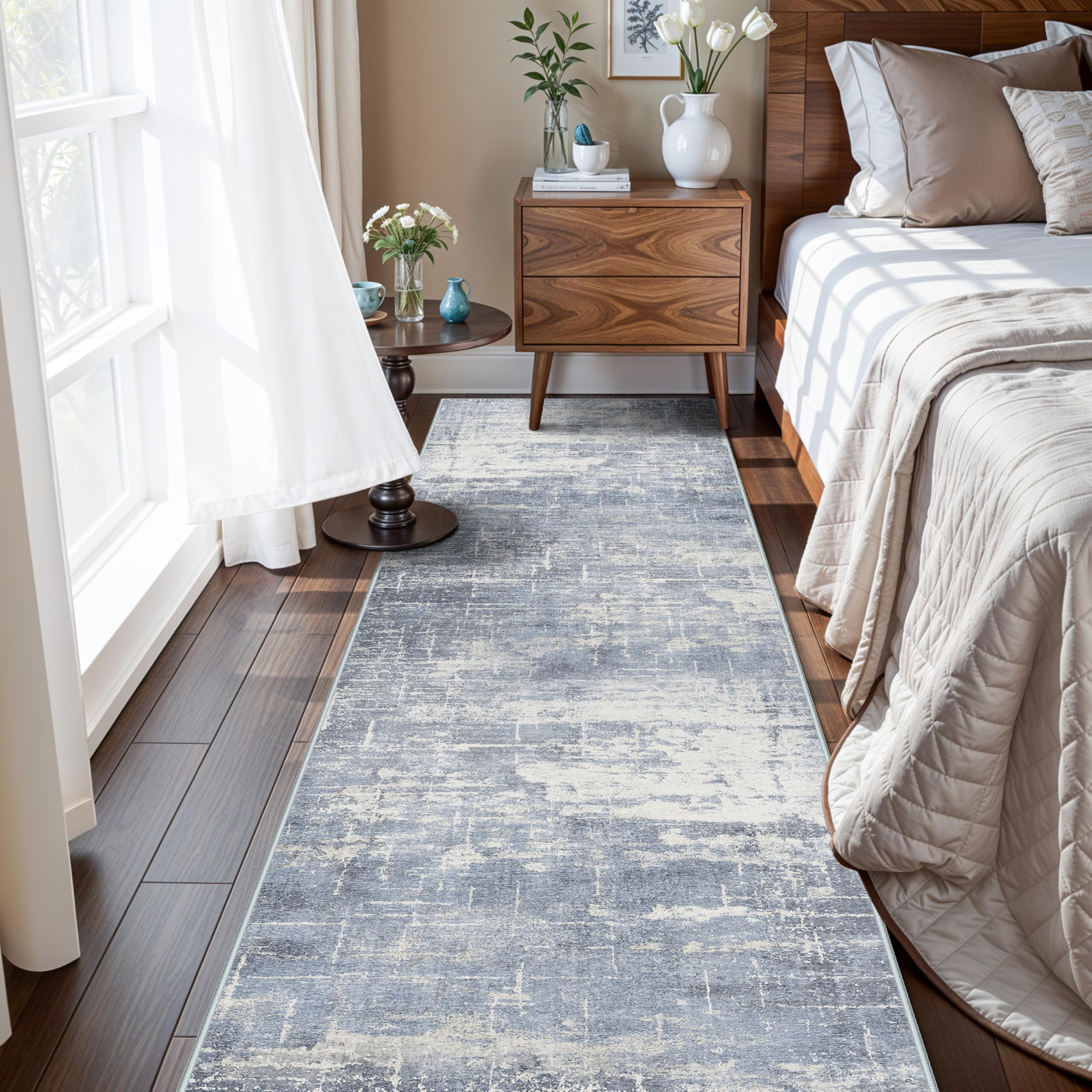 HY HAO YUN LAI abstract-pattern kitchen-stove rug adds style and stain resistance