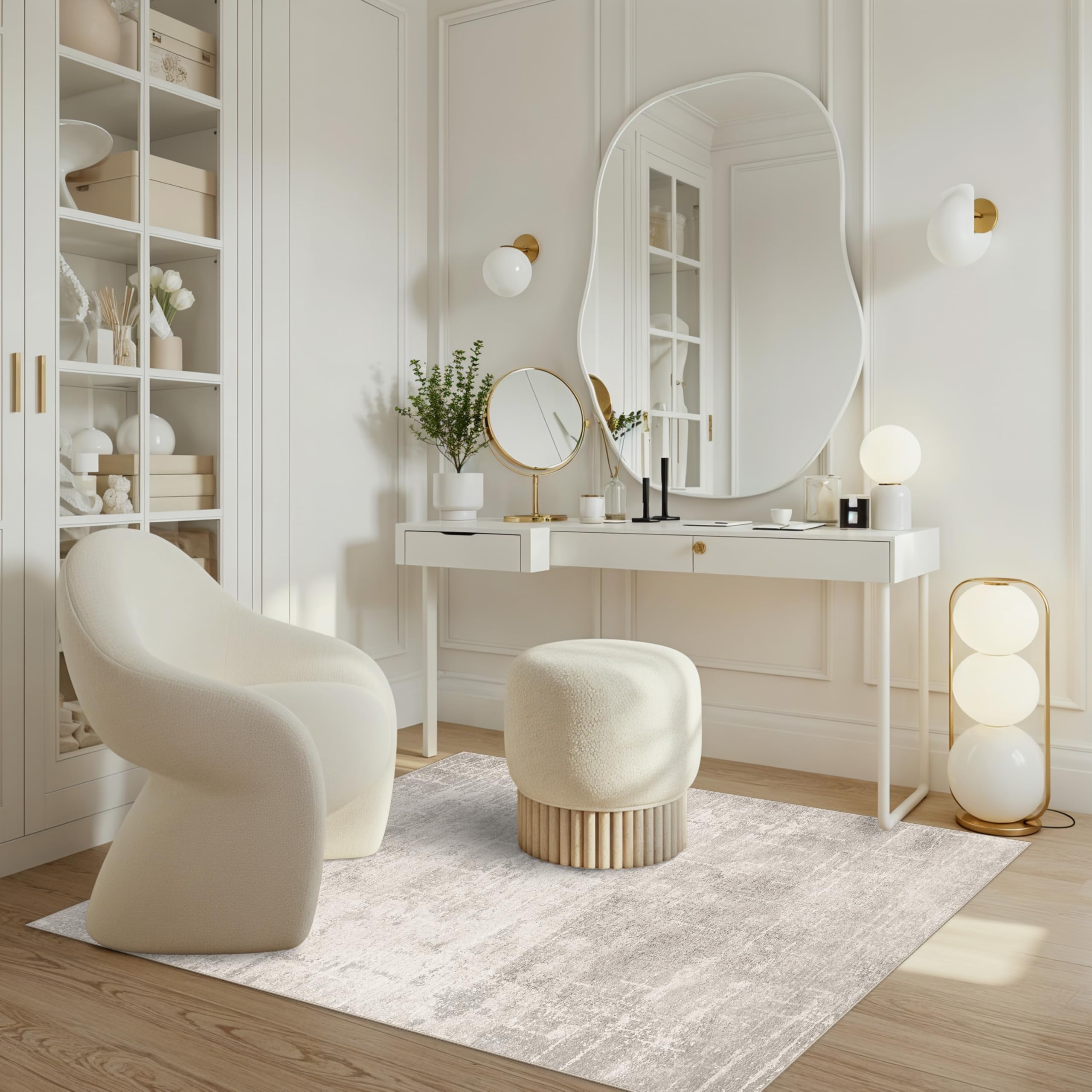 HY HAO YUN LAI non-slip rug provides secure footing in busy kitchens