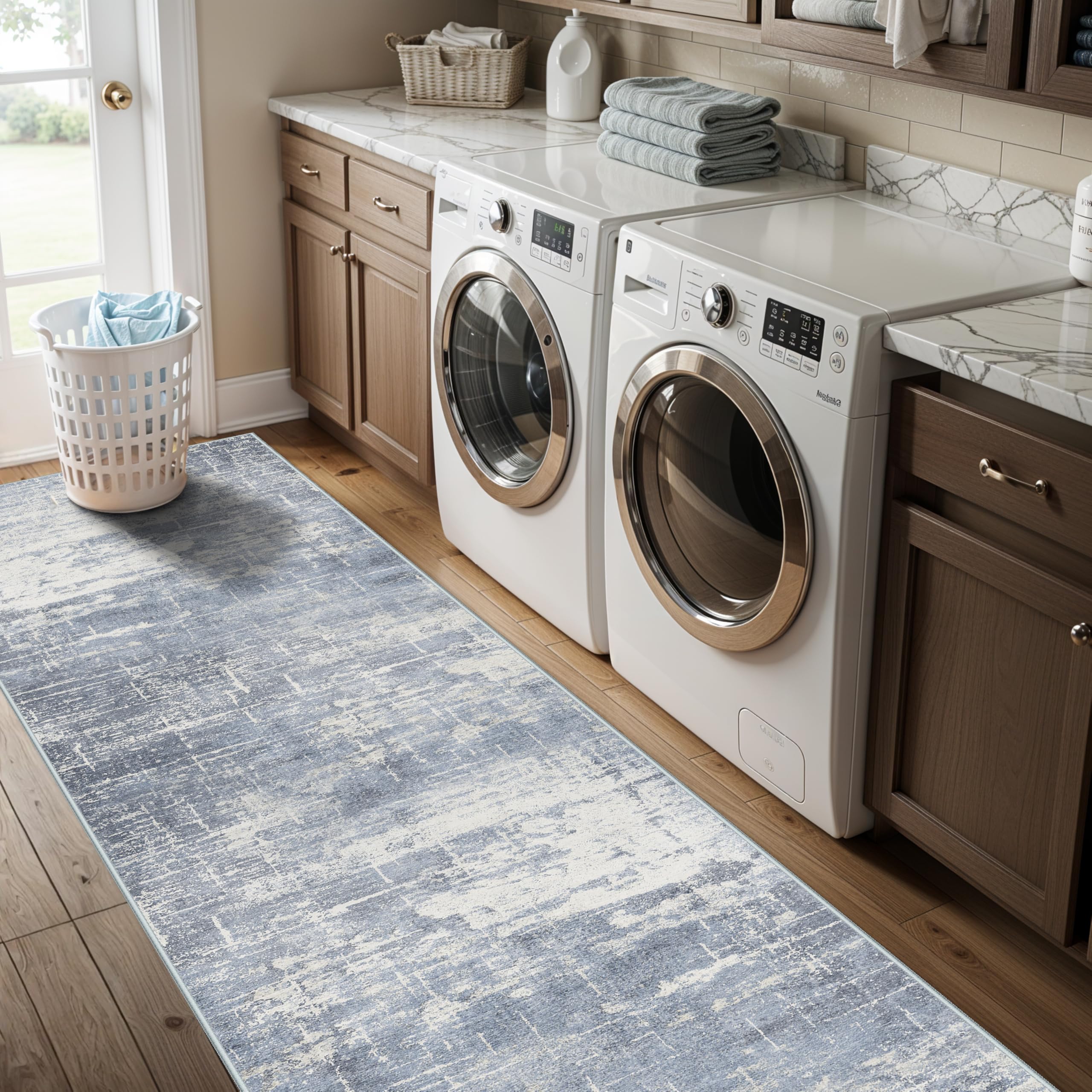 HY HAO YUN LAI washable kitchen rug ready for spills and quick refresh