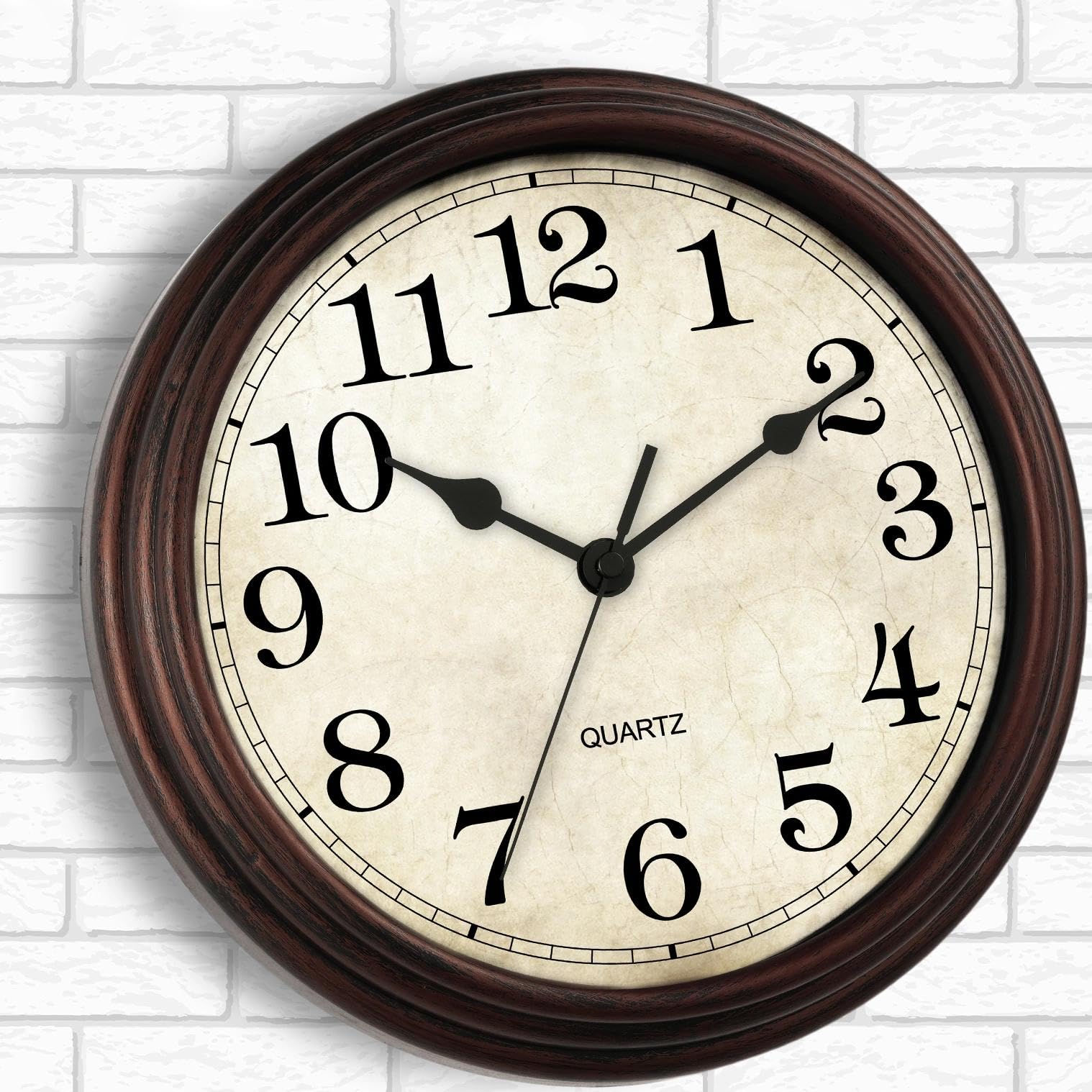 HYLANDA decorative office clock adds vintage charm to workspaces.