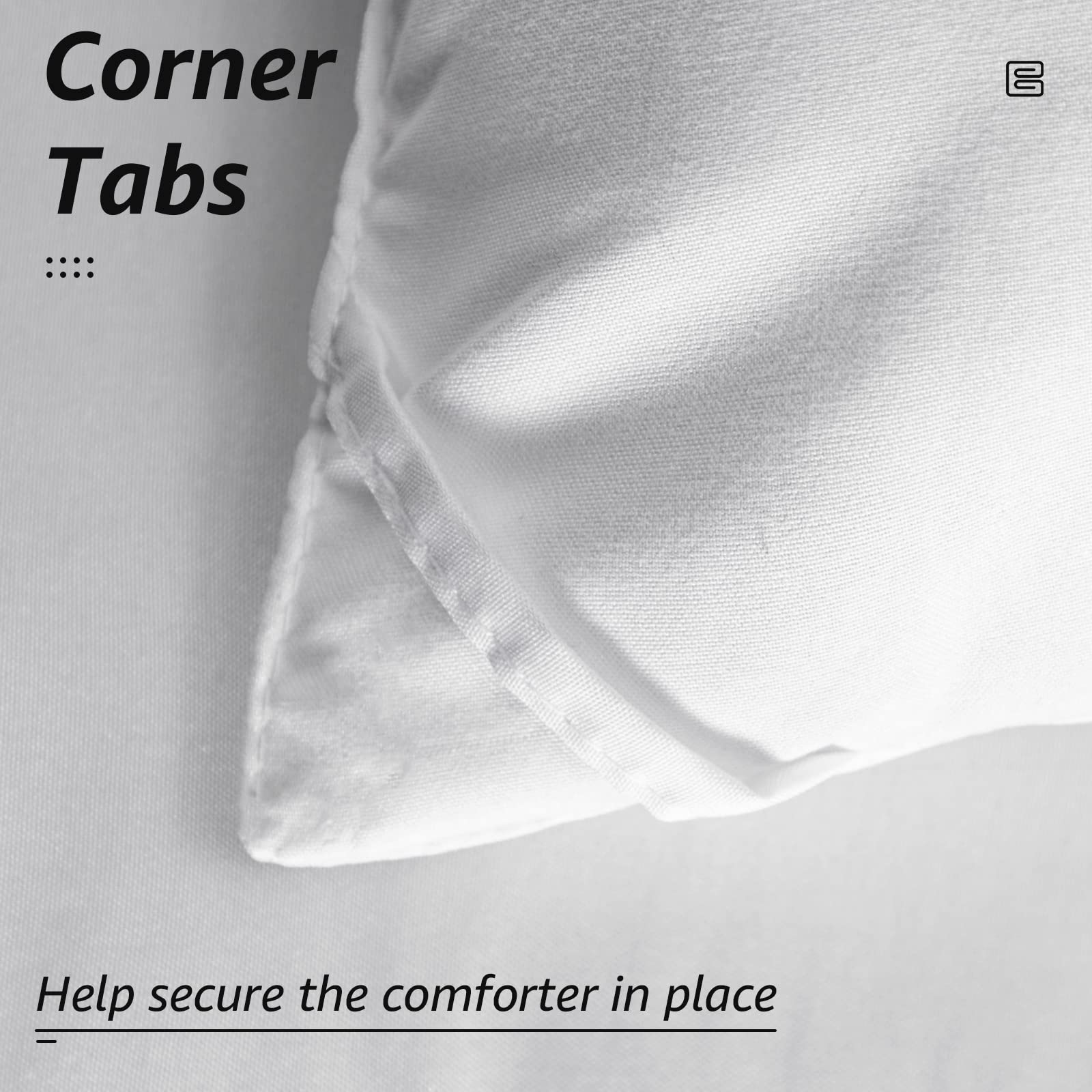 HYLEORY all-season queen comforter on bed showcases room-ready warmth and breathability