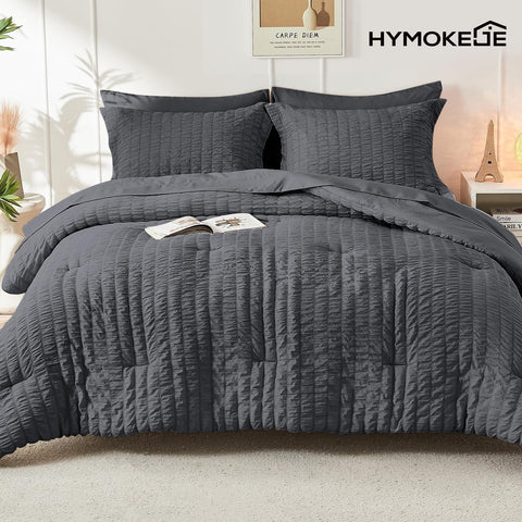 HYMOKEGE vacuum-packaged bedding restores loft after washing.